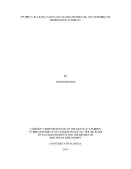 University of Florida Thesis Or Dissertation Formatting