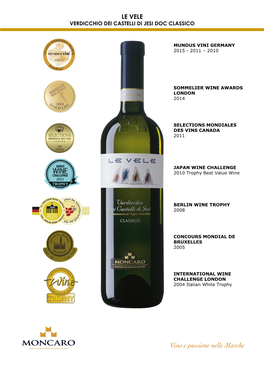 Verdicchio Dei Castelli Di Jesi Doc Classico