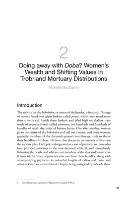 Revaluing Women's Wealth in the Contemporary Pacific