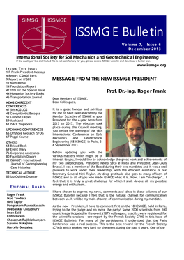 ISSMGE Bulletin