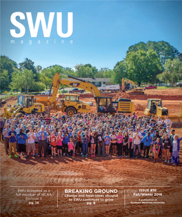 Fall/Winter 2016 Division II As SWU Continues to Grow a Publication of Pg