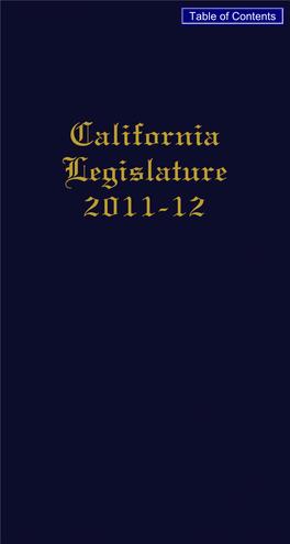 California Legislature 2011-12