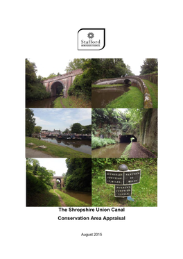 Shropshire Union Canal Conservation Area Appraisal