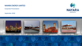 NAYARA ENERGY LIMITED Corporate Presentation