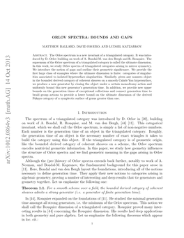 Arxiv:1012.0864V3 [Math.AG] 14 Oct 2013 Nbt Emtyadpr Ler.Ltu Mhsz H Olwn Th Following the Emphasize Us H Let Results Cit.: His Algebra