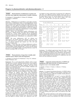 Progress in Pharmacokinetics and Pharmacodynamics - I