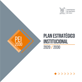 Plan Estratégico Institucional 2020-2030