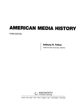 American Media History