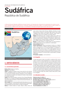 Sudáfrica República De Sudáfrica