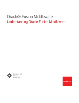 Understanding Oracle Fusion Middleware