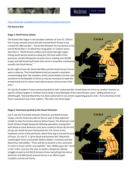 Korean-War-PBS-Experience-Text.Pdf