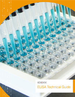 ELISA Technical Guide Table of Contents