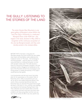 The Gully: Listening to the Stories of the Land