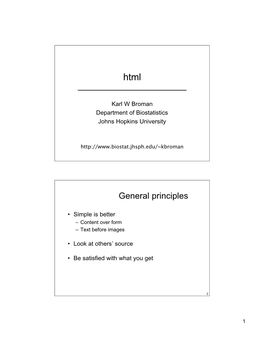 General Principles