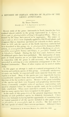 Proceedings of the United States National Museum