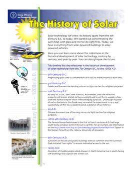 The History of Solar
