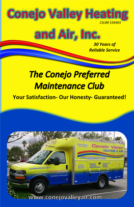 Annual HVAC Maintenance Packages