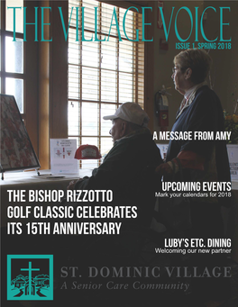 The Bishop Rizzotto Golf Classic Celebrates Its 15Th Anniversary! N Thursday, March 8Th St