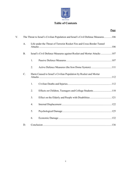 Table of Contents