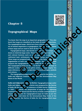 49 Chapter 5 Topographical Maps