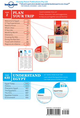 Egypt – Contents (Chapter)