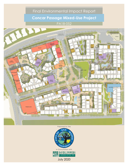 Final Environmental Impact Report Concar Passage Mixed-Use Project PA18-052