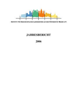 Jahresbericht 2006