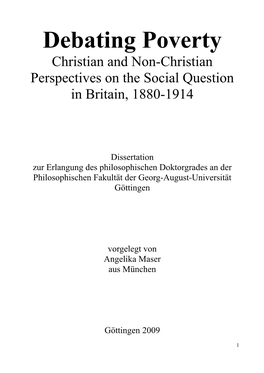 5. Christian Socialism: a Phenomenon of Many Shapes and Variances