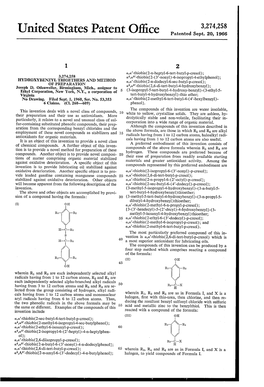 United States Patent Office Patented Sept