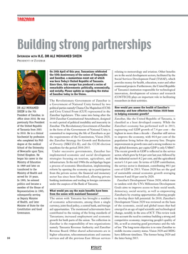 Building Strong Partnerships Interview with H.E