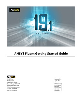 Fluent Getting Started Guide