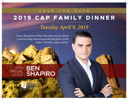 BEN SHAPIRO Tuesday April 9, 2019