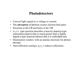 Photodetectors