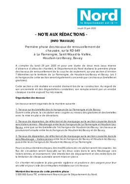 Note Aux Rédactions