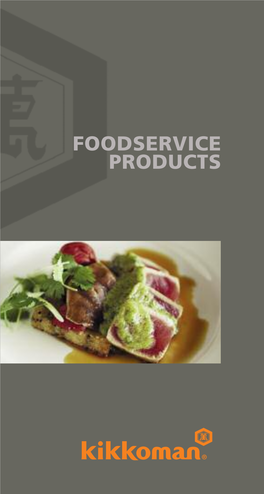 Foodservice Products