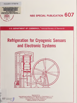 Refrigeration for Cryogenic Sensors and Electronic Systems