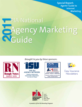 PIA National Agency Marketing Guide!
