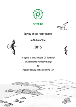 SOTEAG Rocky Shore Monitoring Programme Annual Report Final