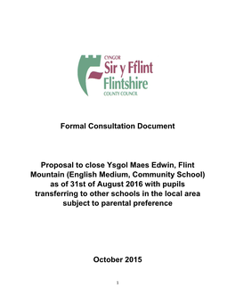 Consultation Document