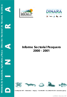 Informe Sectorial Pesquero 2000-2001