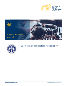 Political Broadcast Manual