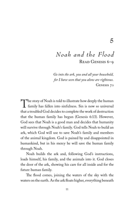 5 Noah and the Flood