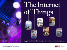 The Internet of Things – Opportunities and Challenges for Semiconductor Companies May 2015