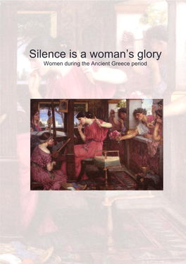 Silence Is a Woman's Glory