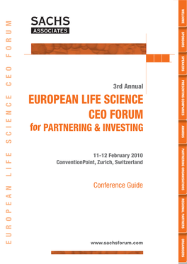 European Life Science Ceo Forum