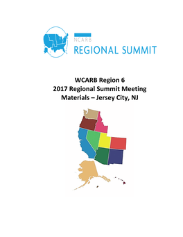 WCARB Region 6 2017 Regional Summit Meeting Materials – Jersey City, NJ