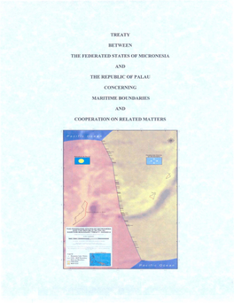 Treaty Between the Federated States of Micronesia and the Republic Of