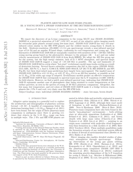 Planets Around Low-Mass Stars (PALMS). III. a Young Dusty L