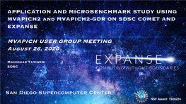 MVAPICH USER GROUP MEETING August 26, 2020