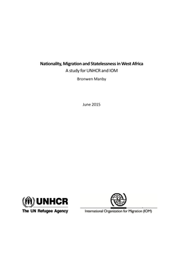 Nationality, Statelessness and Migration in West Africa